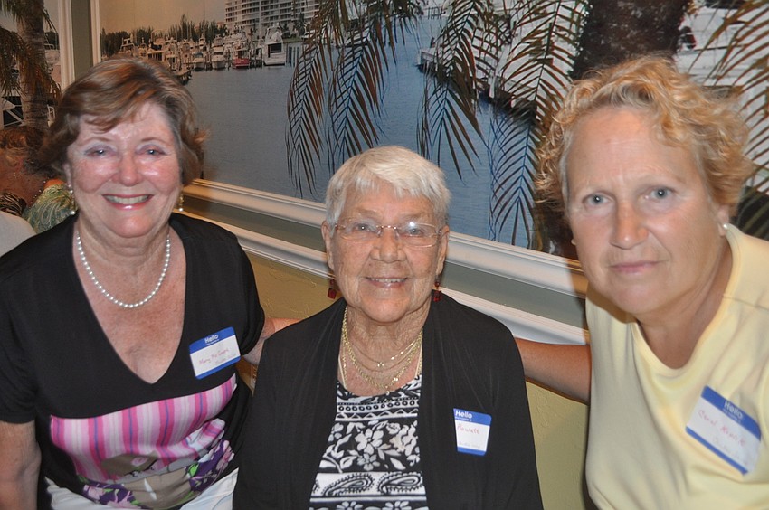 Mary McGrath, Pat Howatt and Carol Koplik