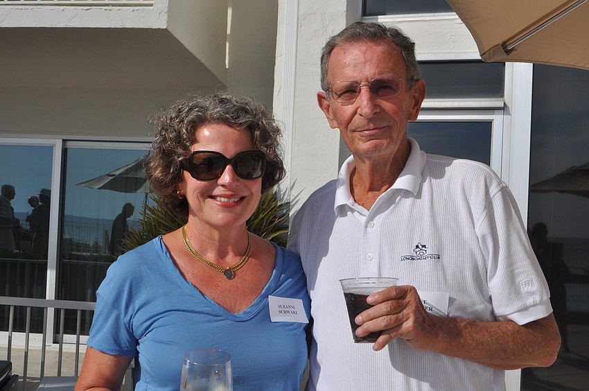 Suzanne Schwarz and David Brenner