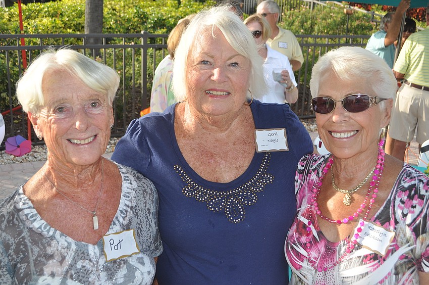 Pat Helmuth, Gerri Nagle and Roselyn Erickson