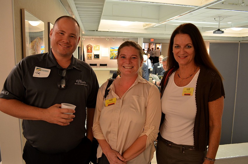 Tim Jones, Beth Dewitt and Debra Burger