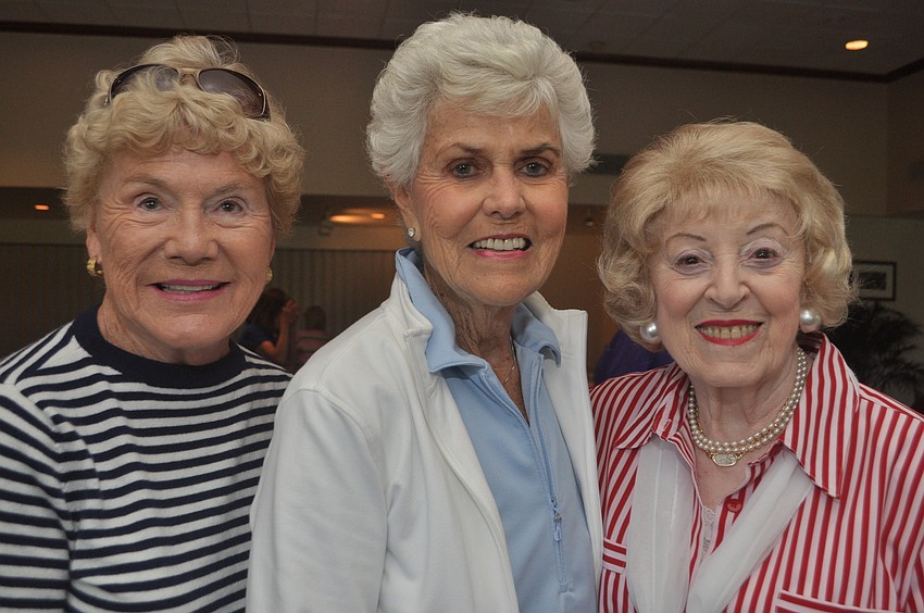 Ann Mumford, Carol Pregont and Bella Adams