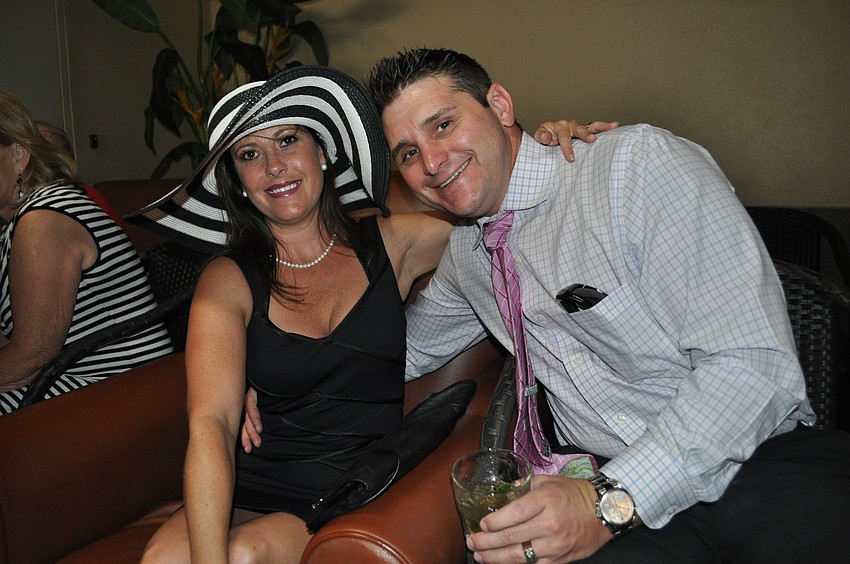 Jaime and Thomas Cristello hoped Charming Kitten would win the race because they like the name.