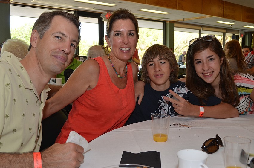 Jim Medenis celebrated Motherâ€™s Day and his wife Meganâ€™s birthday with their children Ryan and Lauren.