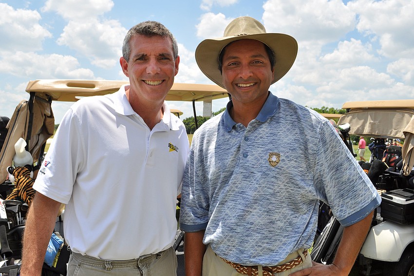 Bob Gaitens and Dr. Susanti Chowdhury played together.