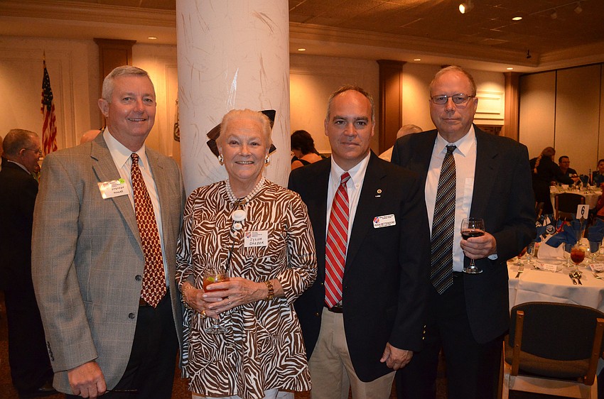 Steve Moore, Sylvia Barber, Hugh Bettendorf and Craig Hullinger