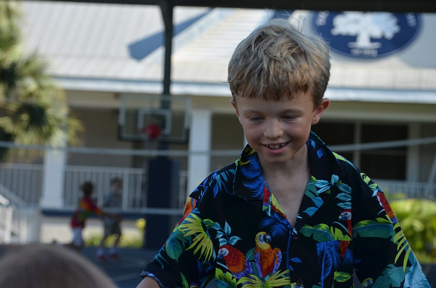 Max F. came to Out-of-Door Academy in January without knowing any English after his family moved to Siesta Key from Germany. Today Max speaks English fluently.