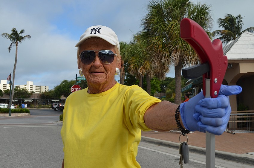 Siesta Key resident Grace Haake moved to Siesta key after her husband retired in 1987. â€œThis is my place and I love it,â€ Haake said.