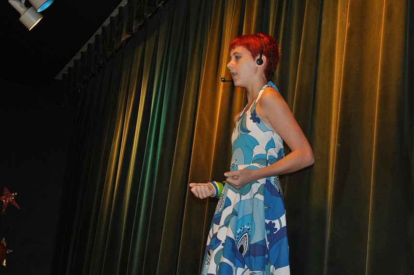 Brianna Mamlock sang A Capella version of â€œDynamiteâ€ by Taio Cruz.