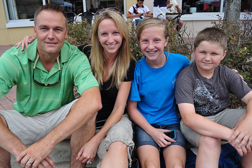 Brian, Kim, Nicole and Cody Langley recently moved to the East County from Atlanta.