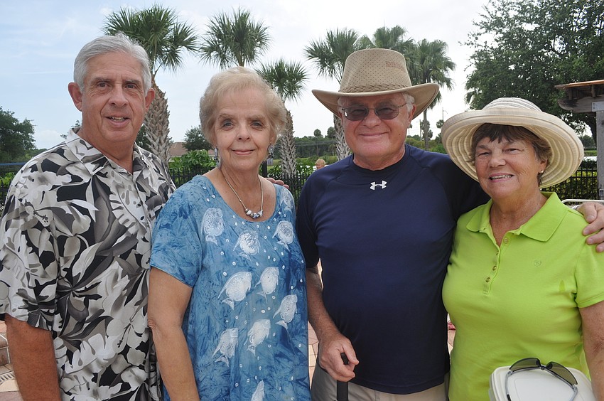 Chuck and Nancy Faust with Dave and Judy Arras