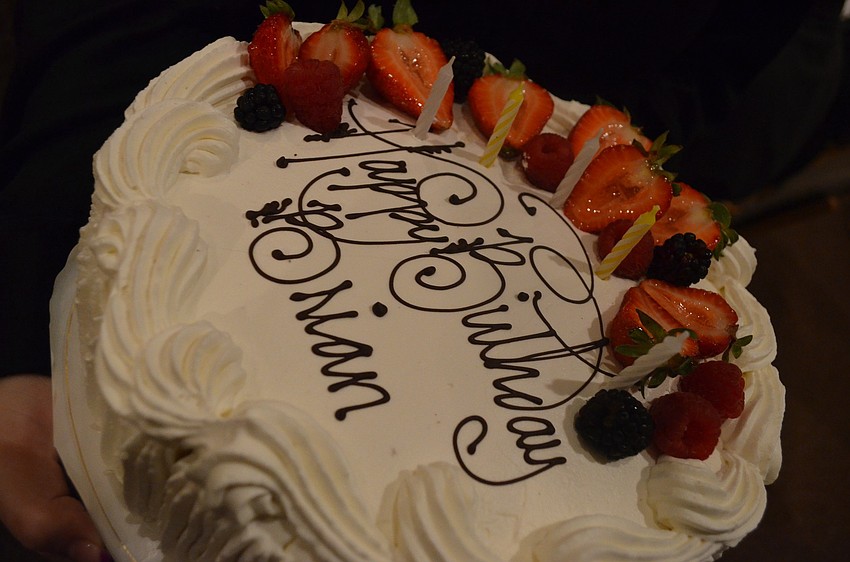 Friends wished AJC Executive Director a happy birthday.