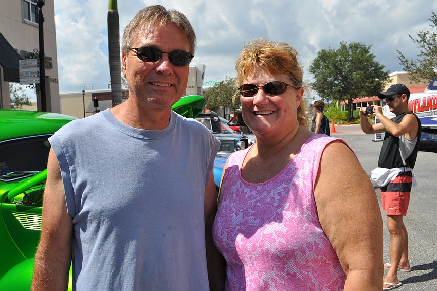 Gary and Julie Pixley were most impressed with a '65 Chevy Monza they saw.