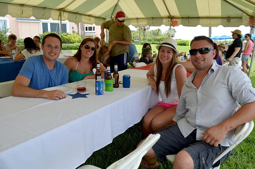 Josh Forget, Emily Flevette, Kelly Thibeault and Jon Forget