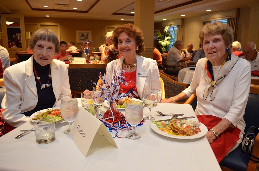 Pat Rossi, Patty Schmitt and Eileen Roberts