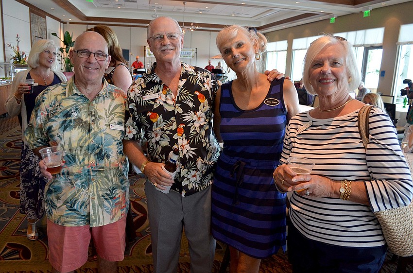 Chuck Marzullo, Phil Couture, Dan Magee and Barbara Williams