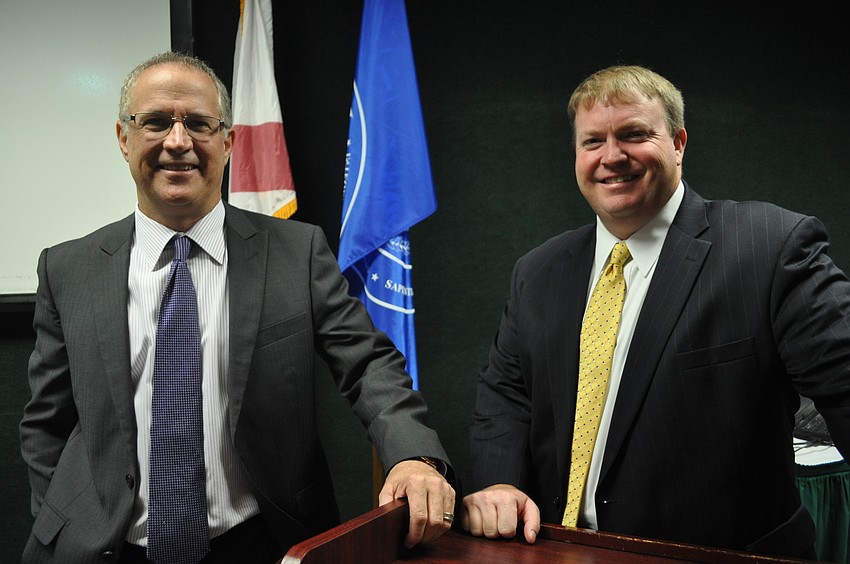 William Robertson and Matt White of Kirk-Pinkerton