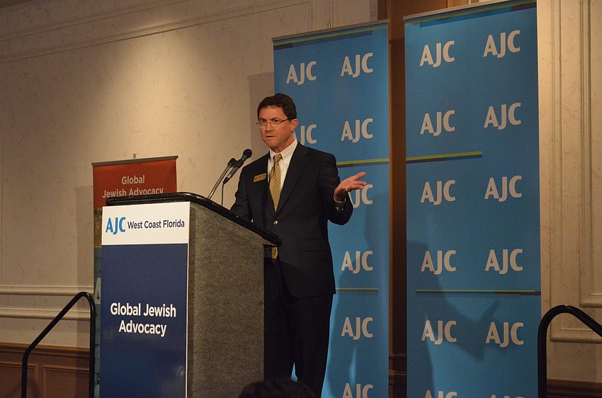 Regional Board Member Bradley Robbins sponsors this summerâ€™s lunch and learn series. Director Brian Lipton announced that Robbins will also sponsor next summerâ€™s lunch and learn series. Robbins introduces speaker Steve Bayme.