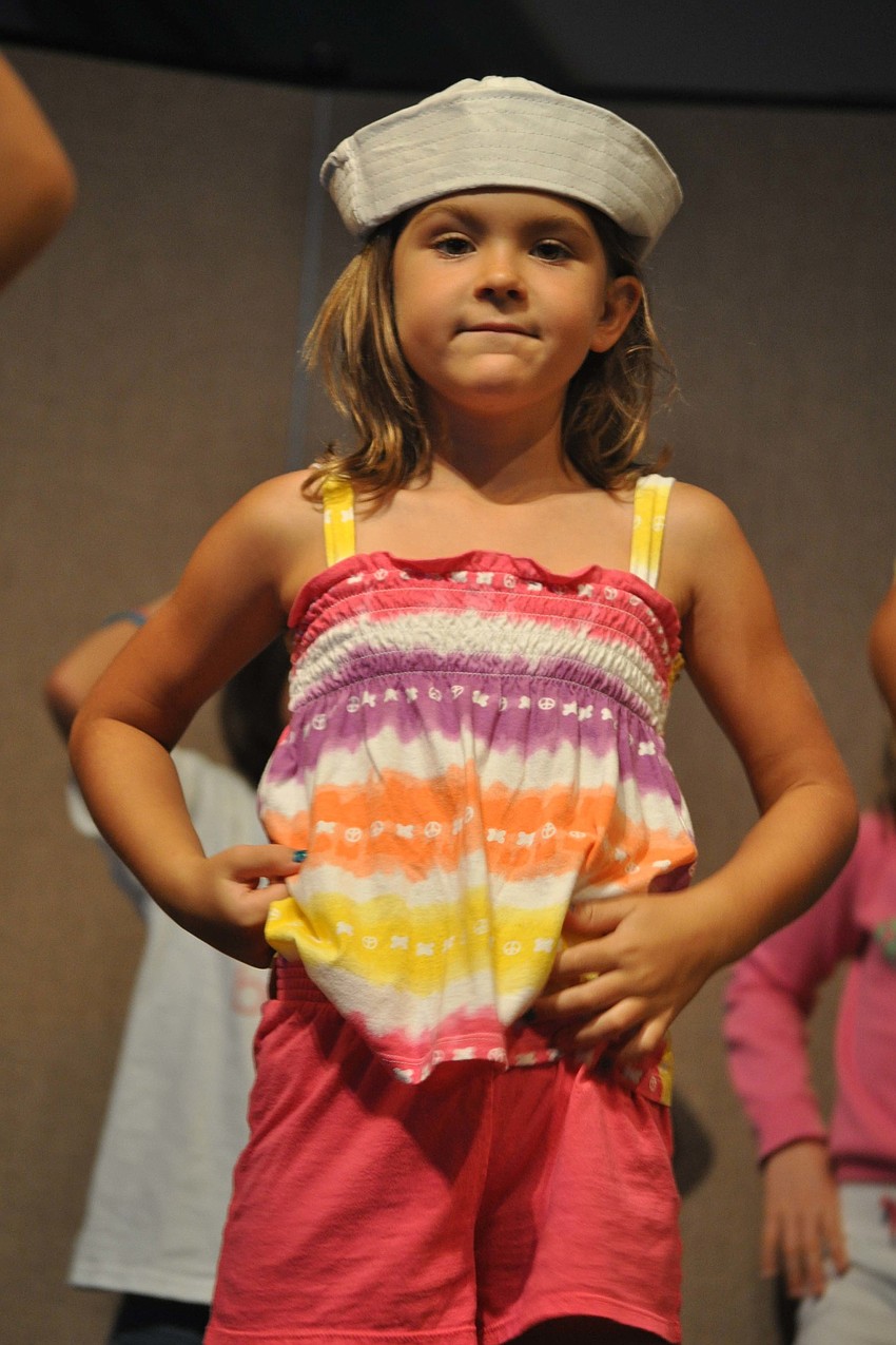 Madison Gordon makes the perfect sailor.