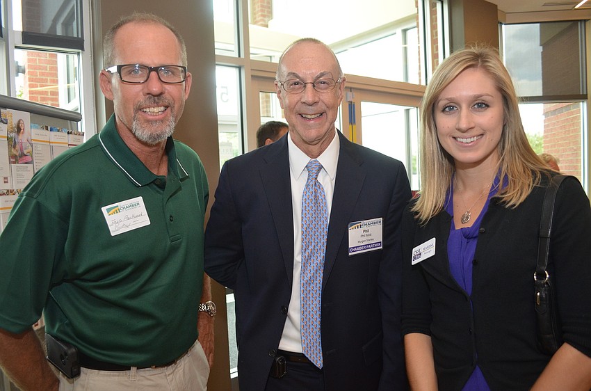 Fred Packwood of Prodigy, Phil Mott of Morgan Stanley and Marissa Rossnagle of CS&L CPAs.