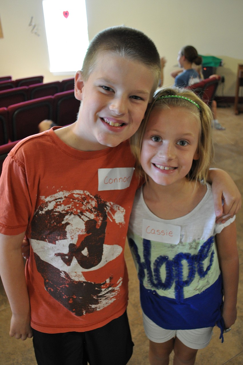 Connor and Cassie Shilling attend Gene Witt Elementary.