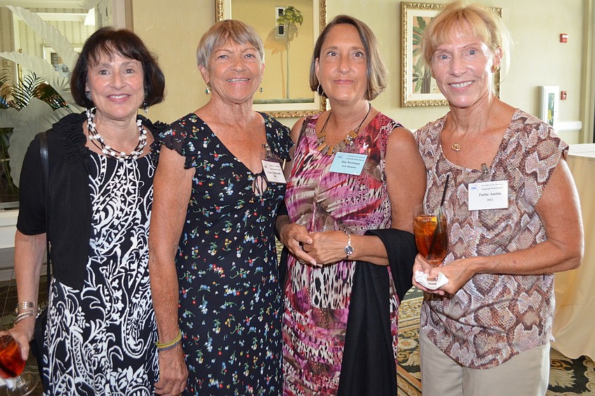 Eileen Kozloff, Nancy Bushnell, Jan Newman and Pattie Austin