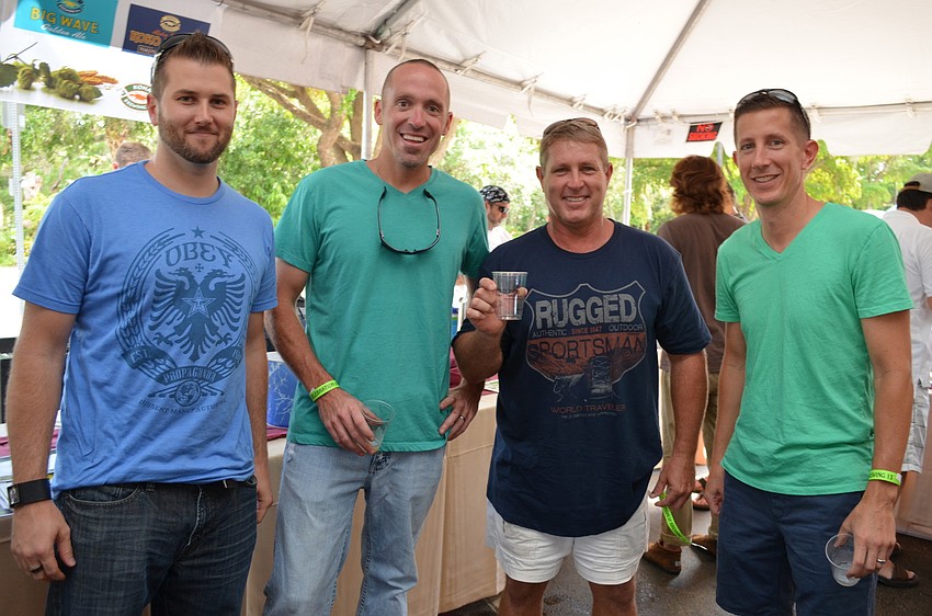 Rich Georgia, Jeff Yoder, Jeff Morganstern and Chad Stutzman