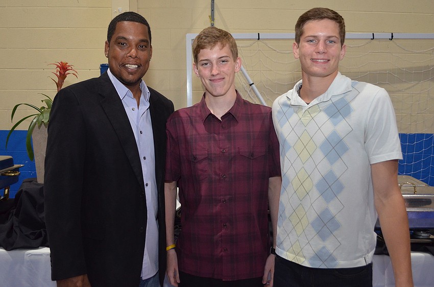 Andrew Pierre-Louis, Colin Stalker and Kevin Stalker