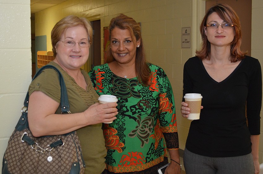 Paula Siegel, Director Kavita Vasil and Dr. Kira Gekht at the â€˜Cheers or Tearsâ€™ breakfast.