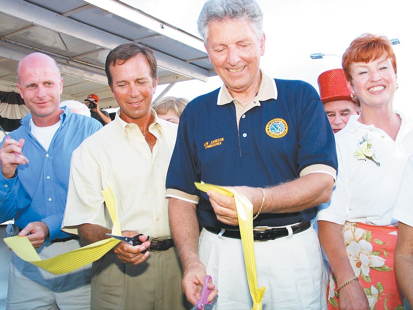 Opening ceremonies for the bridge occurred Aug. 31, 2003.