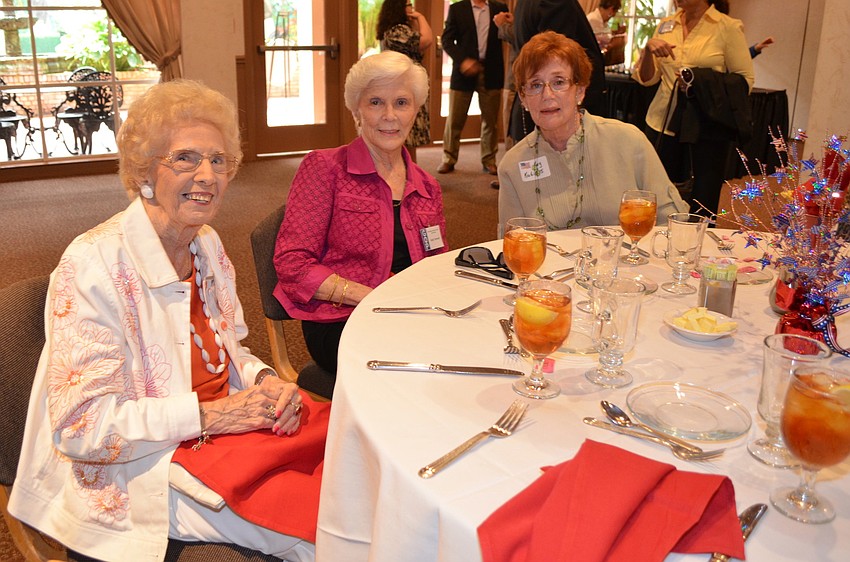 Betty Watson, Sally Twinem and Kay Kubias