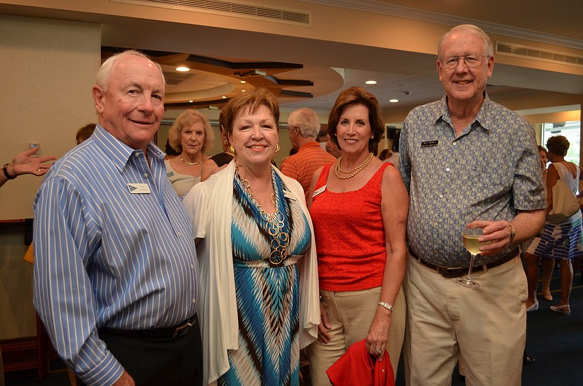 Lew Lawrence, Kathleen Powell, Medora Fry and Bill Cogbill