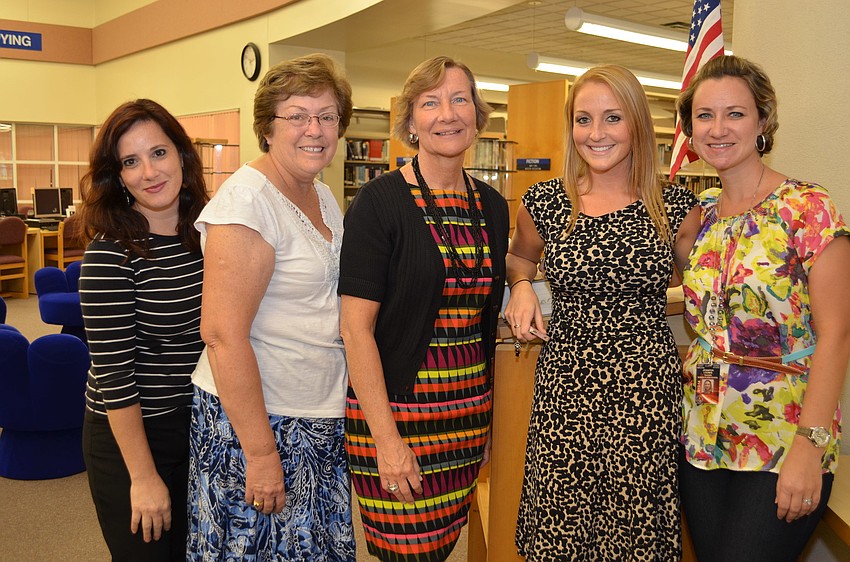 Sheila Leal, Marolyn Remillard, Kathy Felden, Ashlee Alstrom and Jen Loomis