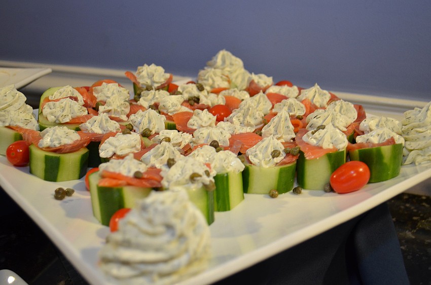Hotel Indigoâ€™s H20 Bistro provided the food at the event.
