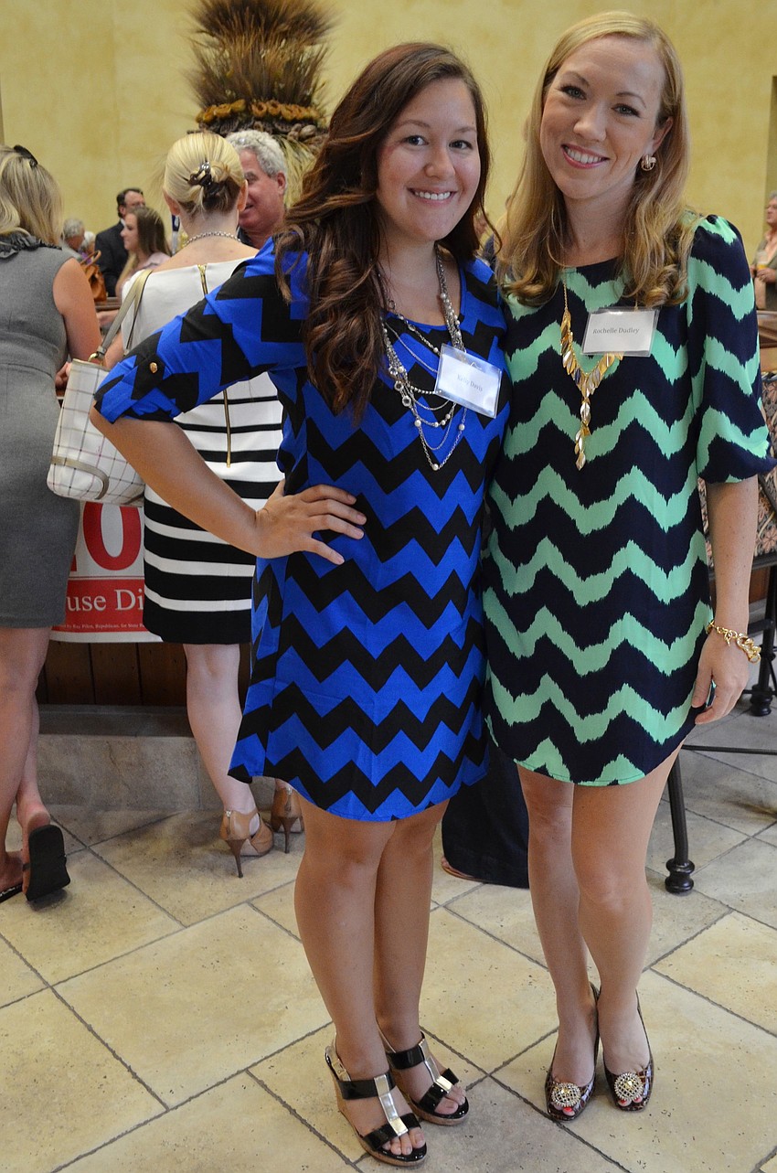 Kelly Davis and Rochelle Dudley