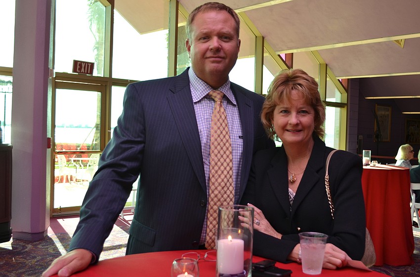 Rob Robinson and Lisa Carlton