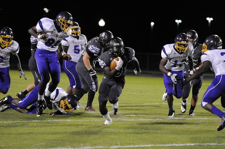 Braden River running back Titus Humphrey rushed for 136 yards and a touchdown.