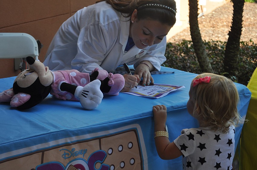Disneyâ€™s Doc McStuffins gave check ups to childrenâ€™s stuffed animals