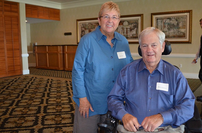 Sarah Tate and Milton Herman