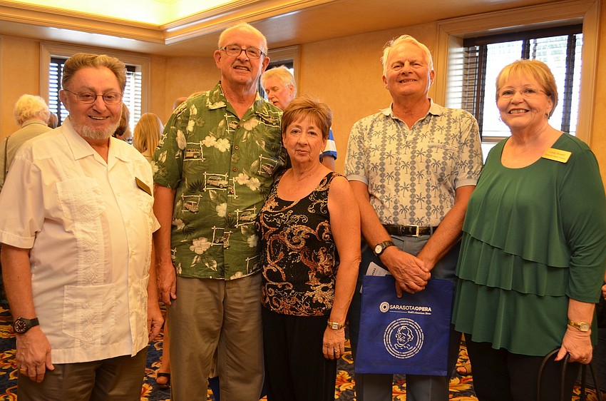 Gabe Moretti, Paul Zimmermann, Naureen DeFonzo, Rob Montano and Linda Moretti
