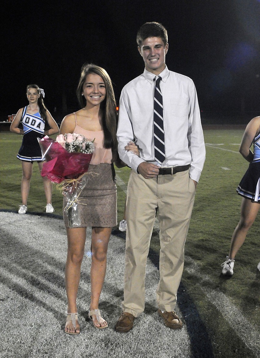 Jordan Bruder and Cooper Newlin were named this yearâ€™s sophomore Duke and Duchess.