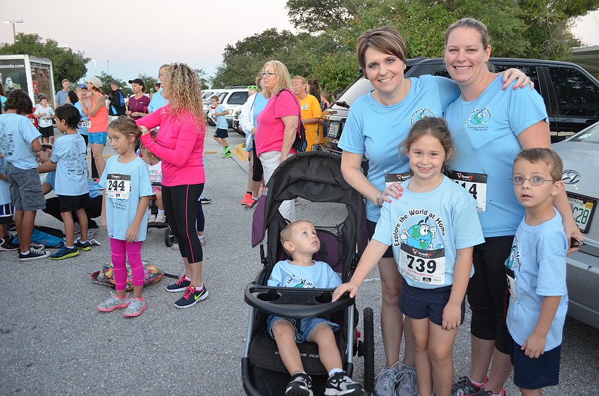 Brett, Janet and Brooke Keane with Ondrea and Logan Tatro