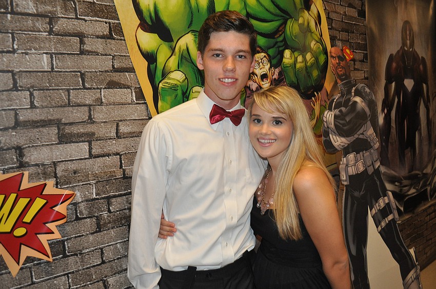 Seniors Alex Barrineau and Kristina Burnett