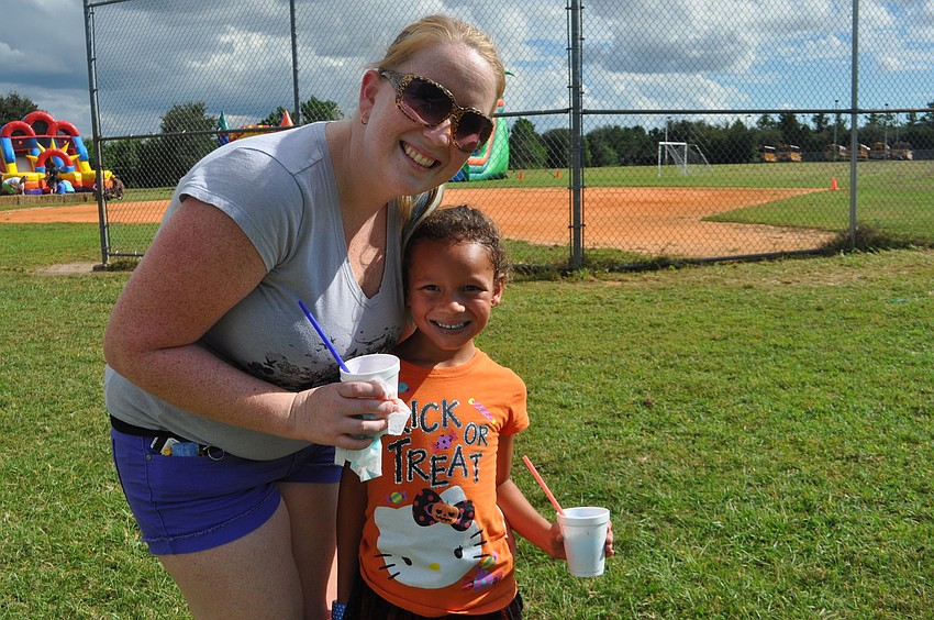 Cathryn Burchette with daughter Jaelynn,6