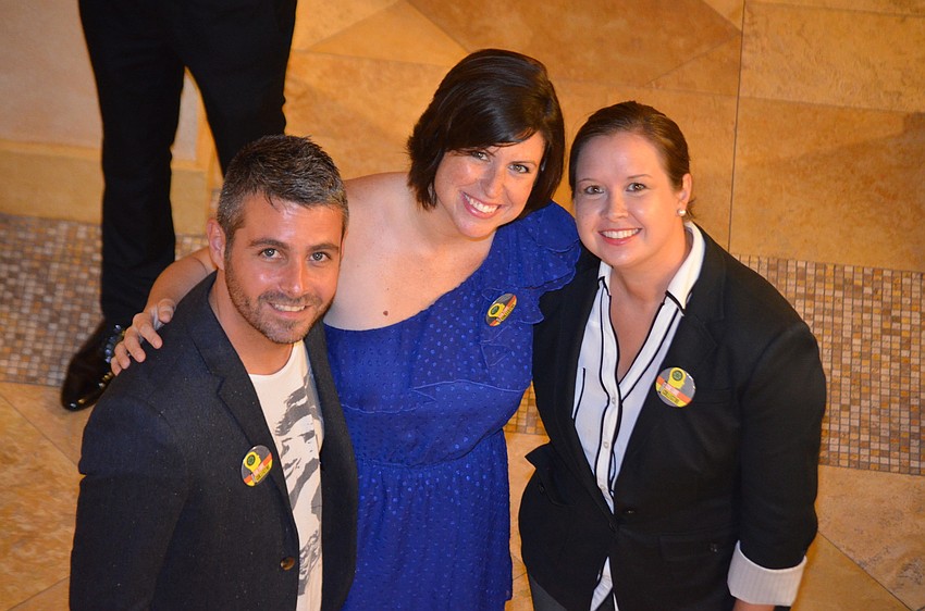 Sarasota Balletâ€™s Mike Marraccini, Danae DeShazer, and Rebecca Bute