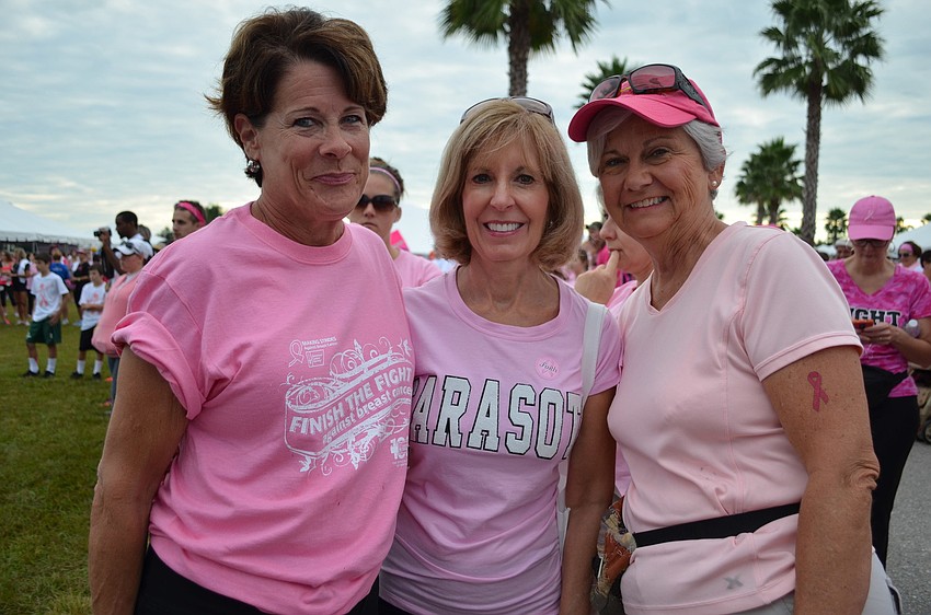 Joann Hutchinson, Charisse May and Sara Kasten