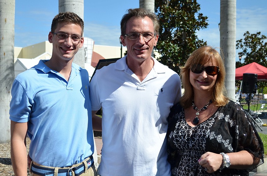 Blake, Brian and Jennifer Frey