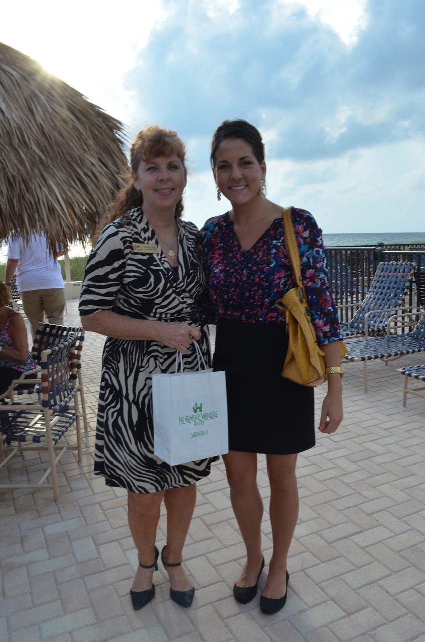 Laurie Pike and Vanessa Zigich