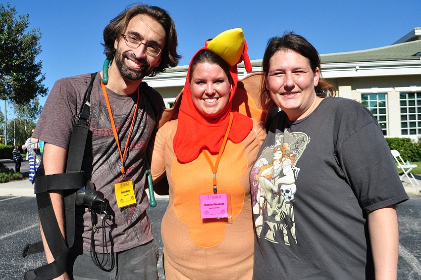 Daniel Bazin, Jennifer Obenauer and Danielle Waters