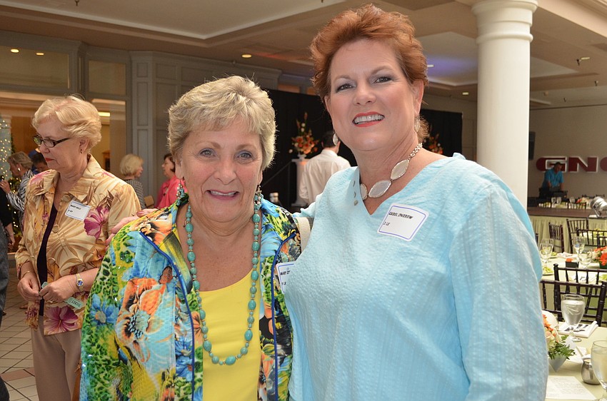 Mary Josteltmann and Carol Sparrow