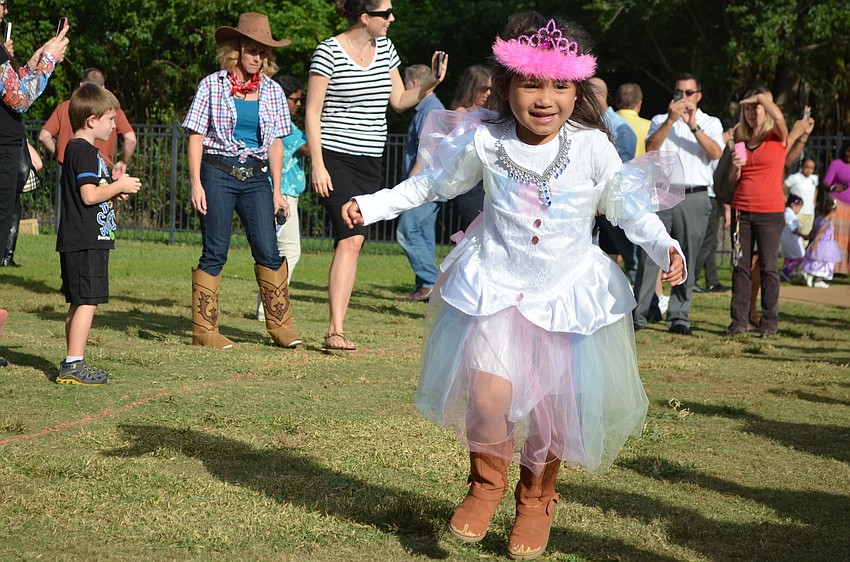 Layla Viannes in the Primrose Costume Parade